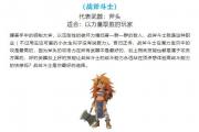 魔力宝贝私服全职业技能搭配详解